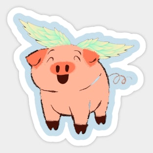 When Pigs Fly! Sticker